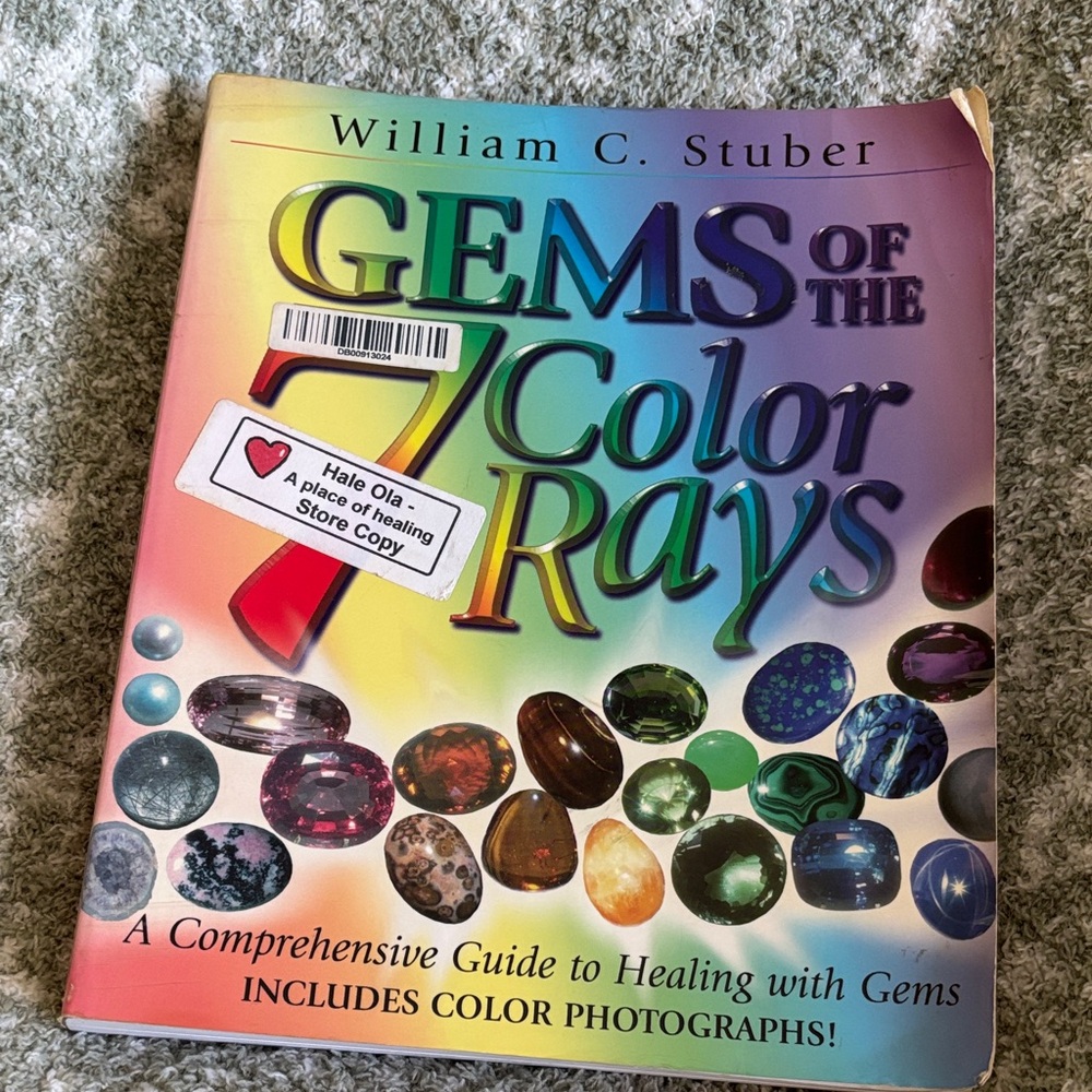 Gems of the 7 Color Rays Gemologist Reference Book Used Resale 466 pg